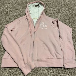 Pink hollister sweatshirt